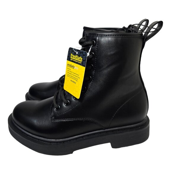 Tredsafe Raven Comfort Boots Oil & Slip Resistant Lace Up & Zip Women's Size 9 - Picture 1 of 8
